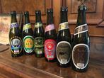 6 bierflesjes uit Denemarken met mooie etiketten, Verzamelen, Biermerken, Ophalen of Verzenden