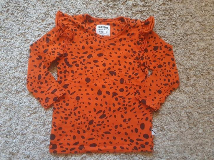 Carlijn Q shirt 86/92, Kinderen en Baby's, Babykleding | Maat 86, Gebruikt, Meisje, Shirtje of Longsleeve, Ophalen of Verzenden