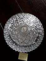 Plafonniere,20cm, glas Vintage Plafondlamp, Huis en Inrichting, Lampen | Plafondlampen, Ophalen of Verzenden, Zo goed als nieuw