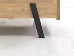 Diamant 2-persoonsbed eiken met metaal