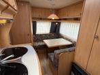 Hobby De luxe Easy 400 SB bouwjaar 2001, voortent en luifel, Caravans en Kamperen, Overige typen, Hobby, Bedrijf, Treinzit