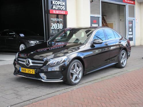 Mercedes-Benz C 200 4MATIC AMG Leer Camera Distronic, Auto's, Mercedes-Benz, Bedrijf, Te koop, C-Klasse, ABS, Achteruitrijcamera