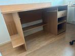 Gebruikt Bureau met Kabelgoot - gratis, Huis en Inrichting, Bureaus, Ophalen, Gebruikt, Bureau