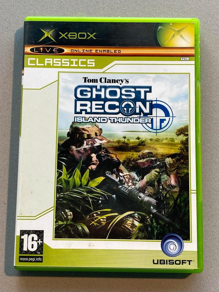 Ghost Recon: Island Thunder - Xbox Classics, Spelcomputers en Games, Games | Xbox Original, Gebruikt, Shooter, 1 speler, Vanaf 16 jaar