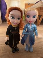 Grote Frozen popen Anna en Elsa, Verzamelen, Poppen, Ophalen, Zo goed als nieuw, Pop