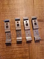 4x nummerbord klemmen, Ophalen of Verzenden, Nieuw