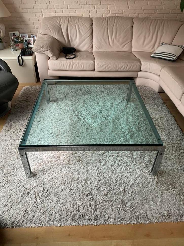 Tafel Hank Kwint vintage 110 cm Metaform M-1 salontafel, Huis en Inrichting, Tafels | Salontafels, Minder dan 50 cm, 100 tot 150 cm
