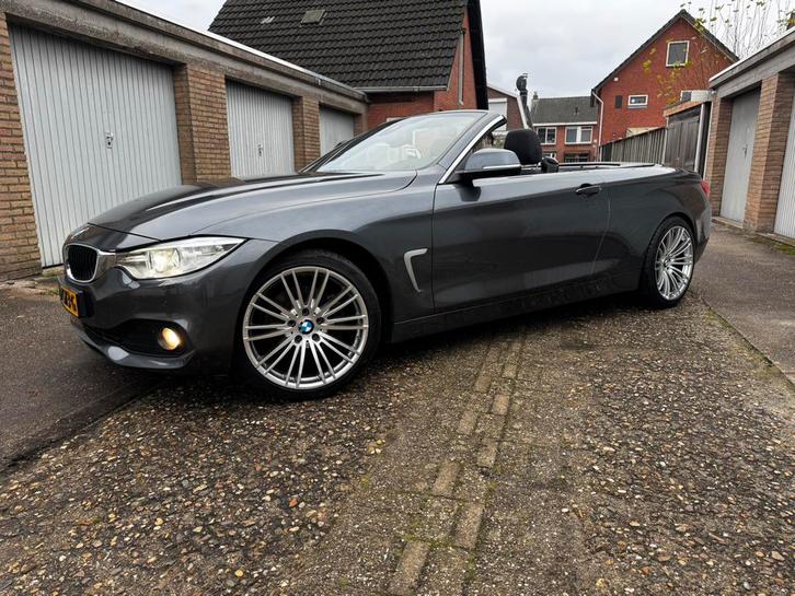 BMW 4-Serie 2.0 428I Cabrio 2014 Grijs, Auto's, BMW, Particulier, 4-Serie, ABS, Achteruitrijcamera, Adaptieve lichten, Airbags