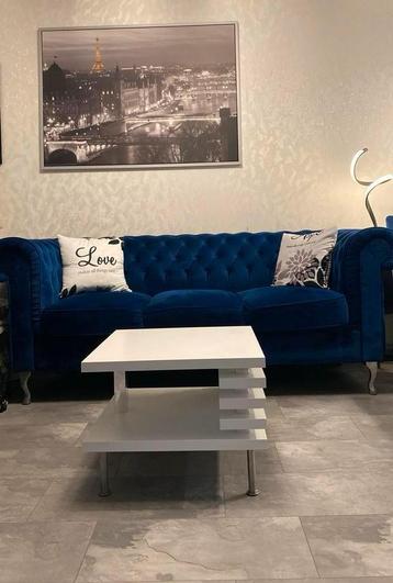 Meubella - Salontafel kYOLA Wit 60x60x45 zgan beschikbaar voor biedingen