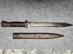 Duitse K98 Bajonet + nummergelijke schede, Verzamelen, Ophalen of Verzenden, Duitsland, Mes of Dolk
