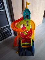 Little people auto racebaan, Kinderen en Baby's, Speelgoed | Racebanen, Ophalen, Zo goed als nieuw, Handmatig, Overige merken