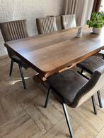 Eettafel met zes stoelen, Huis en Inrichting, Ophalen, Zo goed als nieuw