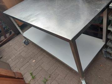 Werktafel RVS beschikbaar voor biedingen