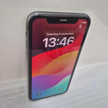 Apple iPhone 11 64GB Zwart Nieuwe acccu en laadkabel beschikbaar voor biedingen