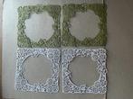 Setje 4 kader Stansjes bloemen, Ophalen of Verzenden, Nieuw, Overige thema's, Overige typen