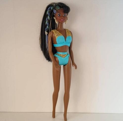 Barbie Splash 'n Color Christie 1996, Kinderen en Baby's, Speelgoed | Poppen, Zo goed als nieuw, Barbie, Ophalen of Verzenden