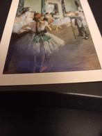 Kunstkaart  Degas. De dansles., Verzenden, 1980 tot heden, Cultuur en Media