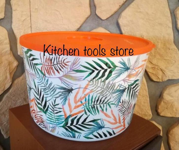 Tupperware illumina tropische xl 6,6 L koektrommel laatste, Huis en Inrichting, Keuken | Tupperware, Nieuw, Bak of Kom, Ophalen of Verzenden