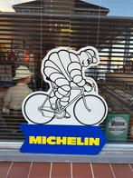 Vintage Michelin Reclamebord, Reclamebord, Gebruikt, ., Ophalen of Verzenden