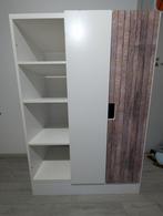 Gratis kast met deur en planken, Overige materialen, Gebruikt, 100 tot 150 cm, Met hangruimte