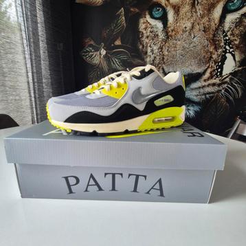 Nike Air Max 90 x Patta Cyber and Particle Grey maat 43  beschikbaar voor biedingen