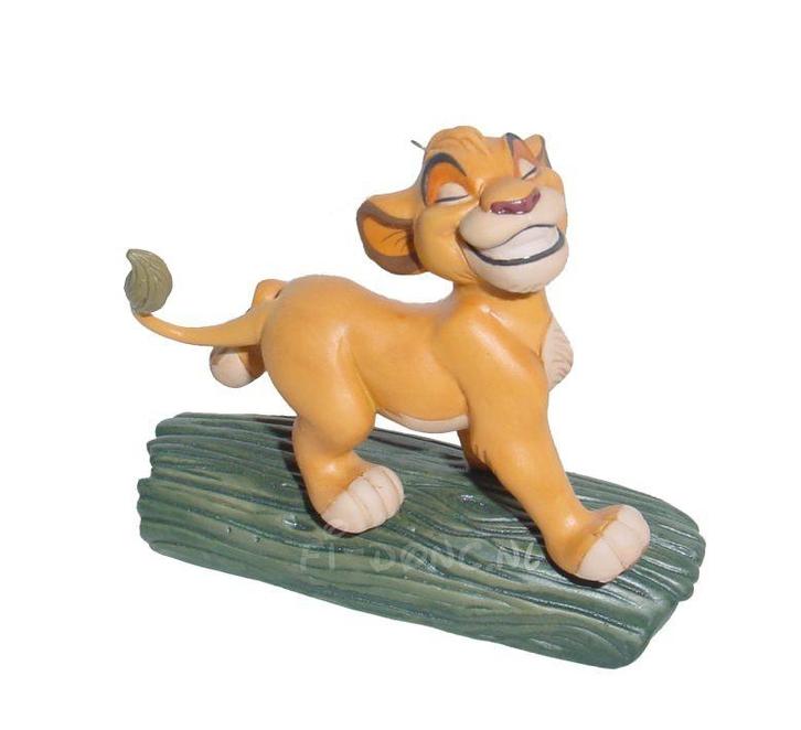 WDCC Lionking- Simba, Verzamelen, Disney, Zo goed als nieuw, Beeldje of Figuurtje, Winnie de Poeh of vrienden, Ophalen of Verzenden