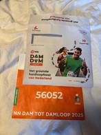 NN Dam Tot Damloop 2025 Startbewijs, Overige merken, Overige typen, Nieuw, Ophalen of Verzenden
