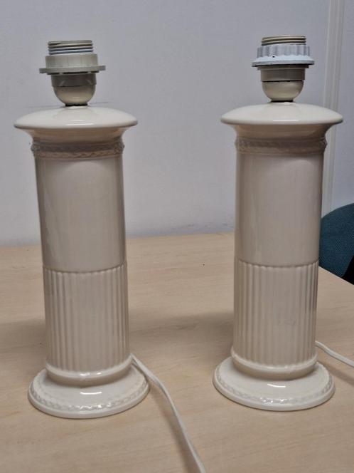 Tafellampen Wedgwood Engeland, Huis en Inrichting, Lampen | Tafellampen, Gebruikt, Minder dan 50 cm, Ophalen of Verzenden