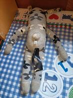 Anne Claire Petit hond knuffel grijs zwart wit 40 cm, Kinderen en Baby's, Ophalen of Verzenden, Hond