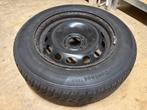 Winterbanden 195/65 r15 continental op stalen velgen, Auto-onderdelen, Banden en Velgen, Ophalen, Gebruikt, 15 inch, Winterbanden