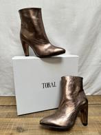 Toral maat 36 ankle boots nieuw metallic, Kleding | Dames, Schoenen, Overige kleuren, Lage of Enkellaarzen, Ophalen of Verzenden