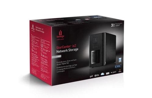 Lenovo Iomega ix2 Network Storage, Computers en Software, Harde schijven, Zo goed als nieuw, Desktop, Extern, NAS, Ophalen of Verzenden