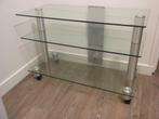 tv meubel glas, Ophalen, Gebruikt, 50 tot 100 cm, Glas