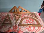 Marabu Vintage houten school Geometrie instrumenten, Antiek en Kunst, Ophalen