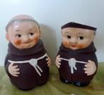 Vintage Goebel Monnik 2-delig suikerpot en melkkannetje, Antiek en Kunst, Antiek | Keramiek en Aardewerk, Verzenden