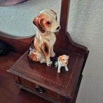 Porseleinen hondjes Vintage, Ophalen of Verzenden, Zo goed als nieuw, Hond of Kat, Beeldje of Figuurtje