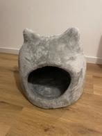 Intratuin kattenhuis Cat grijs D 46 H 45 cm, Dieren en Toebehoren, Kattenmanden, Ophalen, Zo goed als nieuw, Polyester