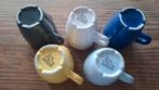 5 Douwe Egberts kopjes (één koop), Mosa., Huis en Inrichting, Keuken | Servies, Ophalen, Zo goed als nieuw, Overige stijlen, Kop(pen) en/of Schotel(s)