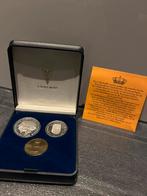 Setje Koningin Beatrix Munten in Luxe Doos, Setje, Koningin Beatrix, Zilver, Euro's