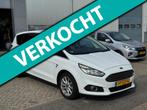 Ford S-Max 2.0 TDCi Titanium 7p AUT | Navi | Sfeerv. | ACC |, Stof, Gebruikt, Euro 6, 4 cilinders