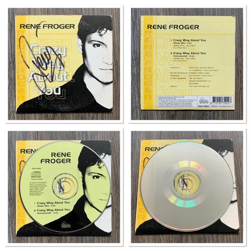 Rene Froger: Crazy Way About You (Gesigneerd), Verzamelen, Muziek, Artiesten en Beroemdheden, Ophalen of Verzenden