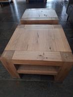 tafel,salontafel en tv kast, Huis en Inrichting, Ophalen, Minder dan 50 cm, Gebruikt, Eikenhout
