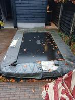 Berg trampoline inground champion 330x220, Ophalen, Gebruikt