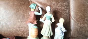 Porseleinen Beeldjes - Boerengezin antiek beschikbaar voor biedingen