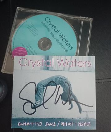 Crystal Waters handtekening gesigneerde cd single  beschikbaar voor biedingen