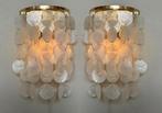 SALE ! Van 119,- nu 69,- ! Capiz schelpen wandlampen lampen, Baak, Ophalen of Verzenden, Baak, Baa