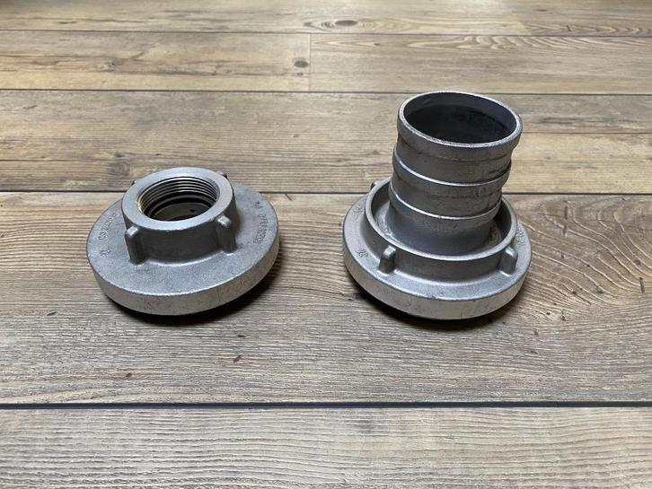 Storz 65 NA81 koppeling aluminium koppelingen, Tuin en Terras, Tuinslangen, Zo goed als nieuw, Tuinslangkoppeling, Ophalen