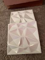 Wandpanelen 3D diamant - Wit, Ophalen of Verzenden, Nieuw