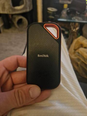 Sandisk 1tb extreme portable ssd als nieuw beschikbaar voor biedingen