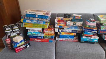 Partij bordspellen jaren 70 80 90 vintage nieuw MB Jumbo etc beschikbaar voor biedingen